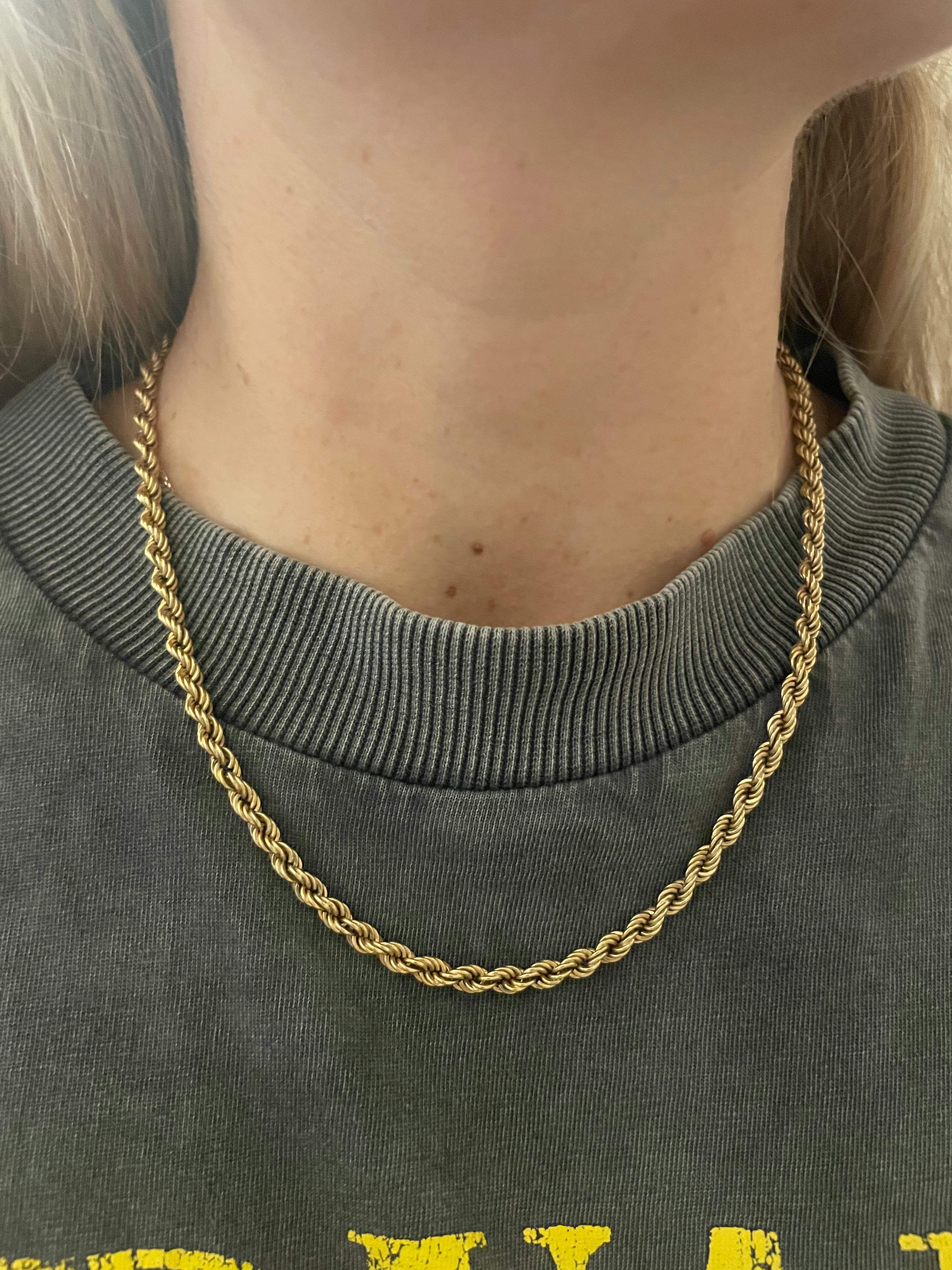 Vintage Rope Chain