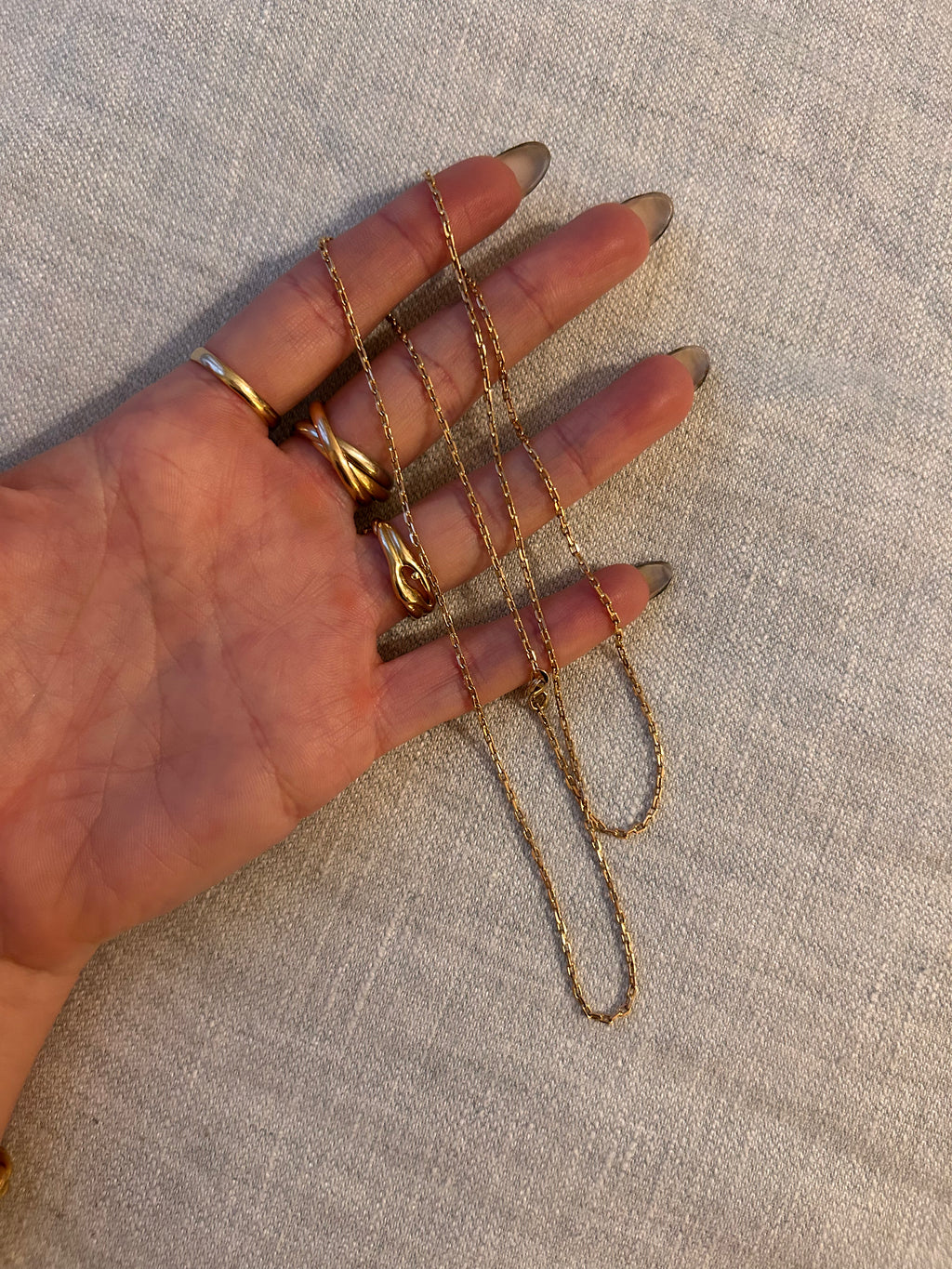 Solid Long Dainty Biker