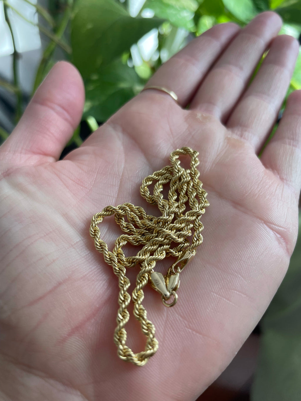 16” Rope chain