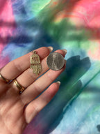 Hamsa Hebrew Life Charm