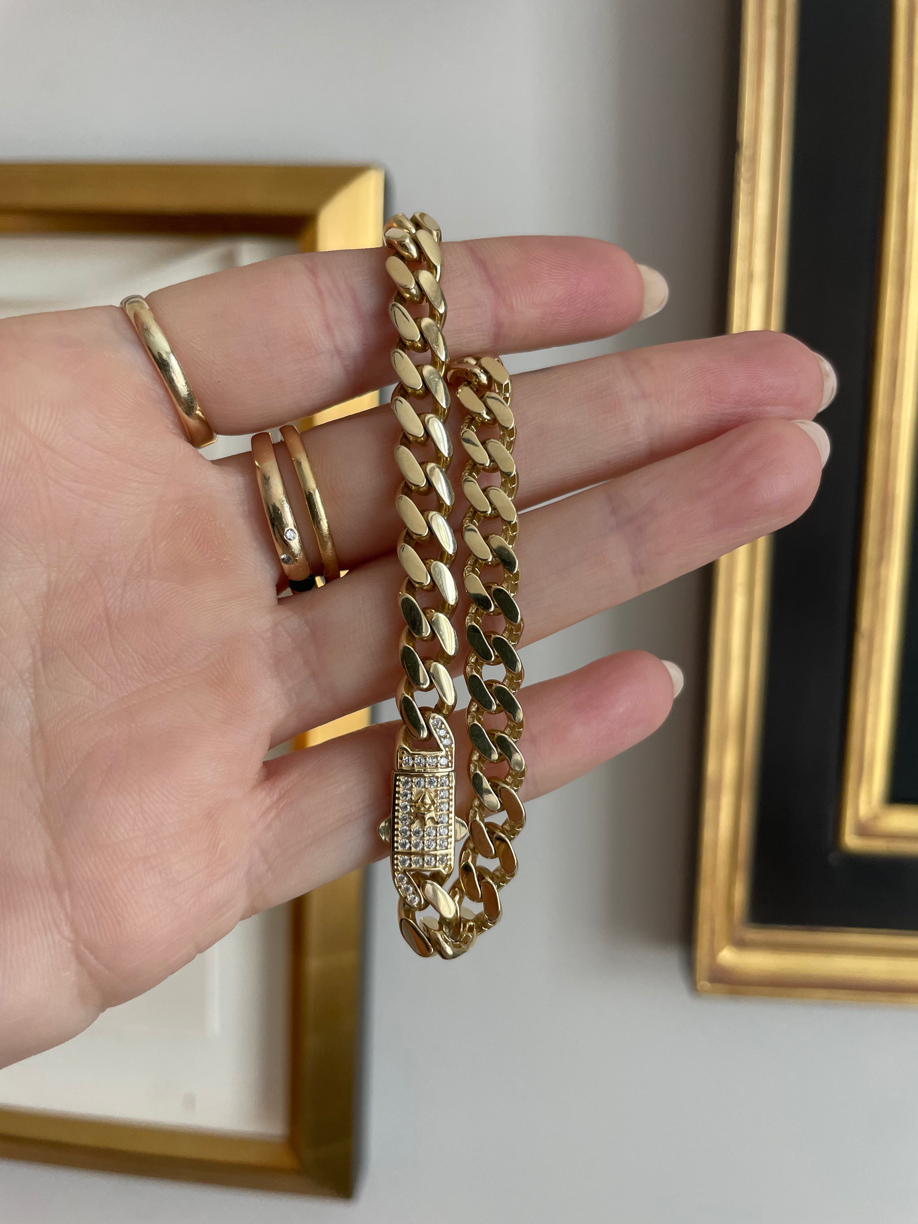 Square Curb Bracelet