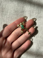 Leaping Frog Charm