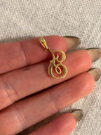 Cursive F Charm