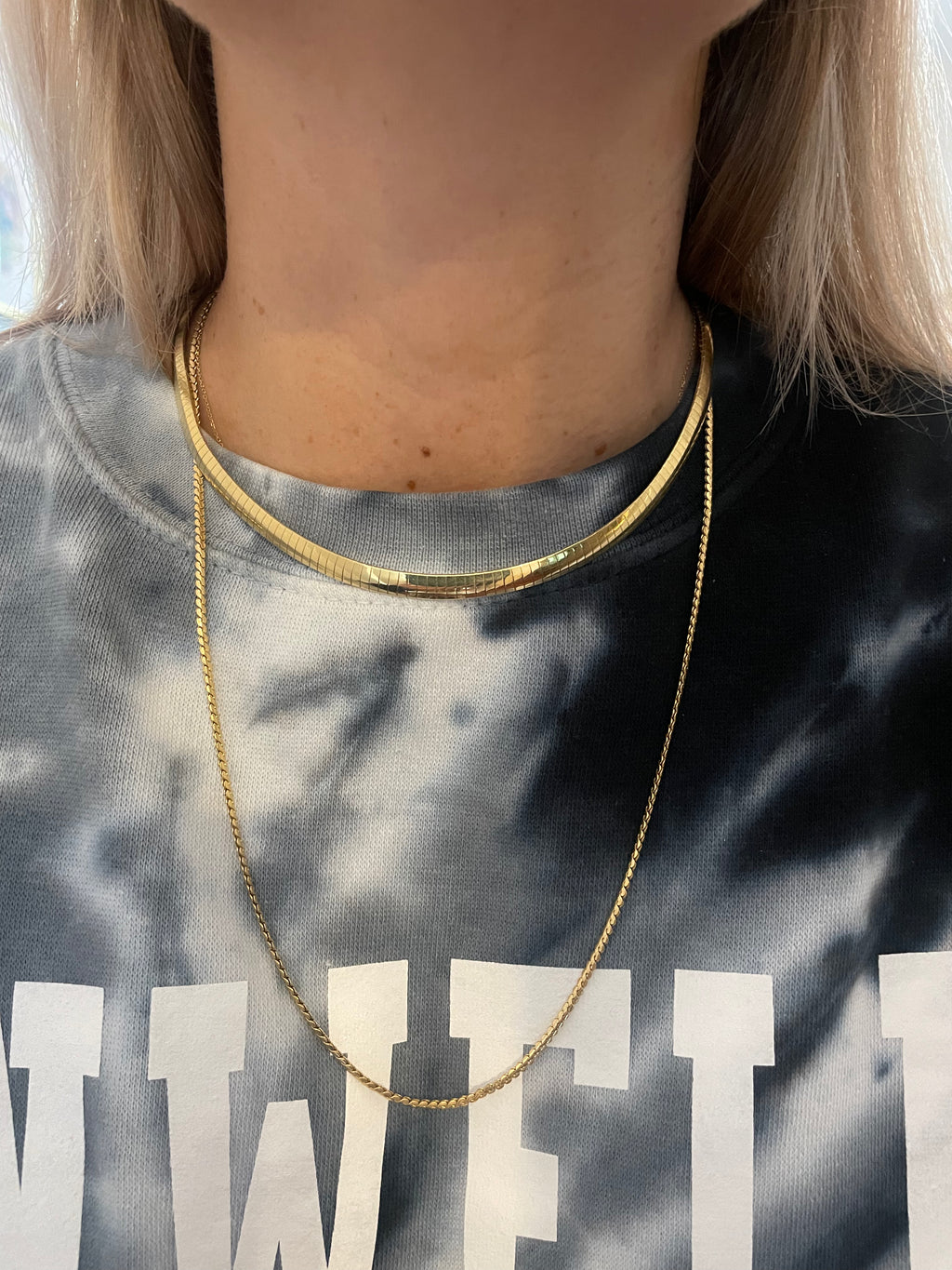 Vintage S link chain