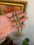Diamond Clasp Curb