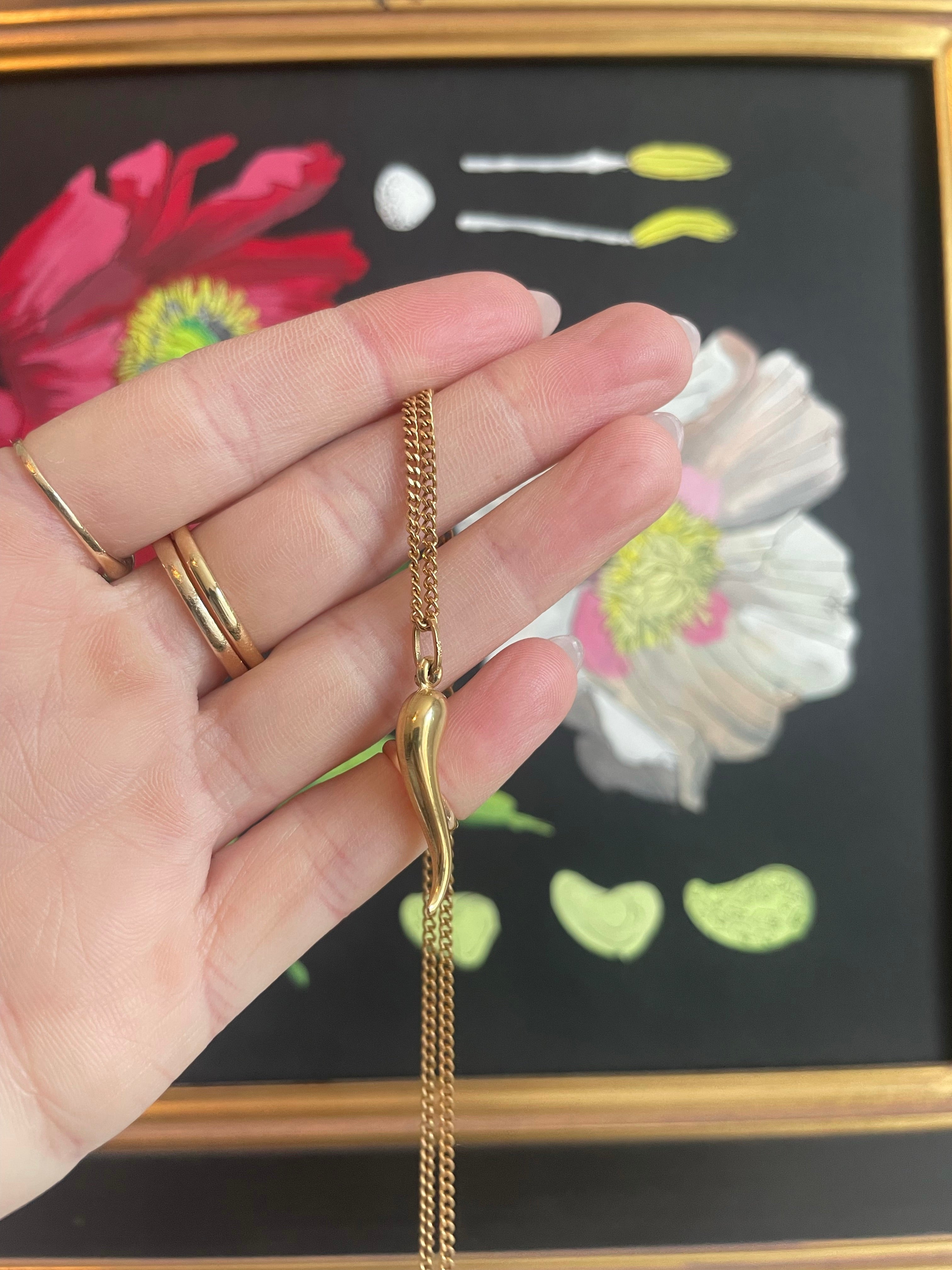 Large Vintage Italian Horn