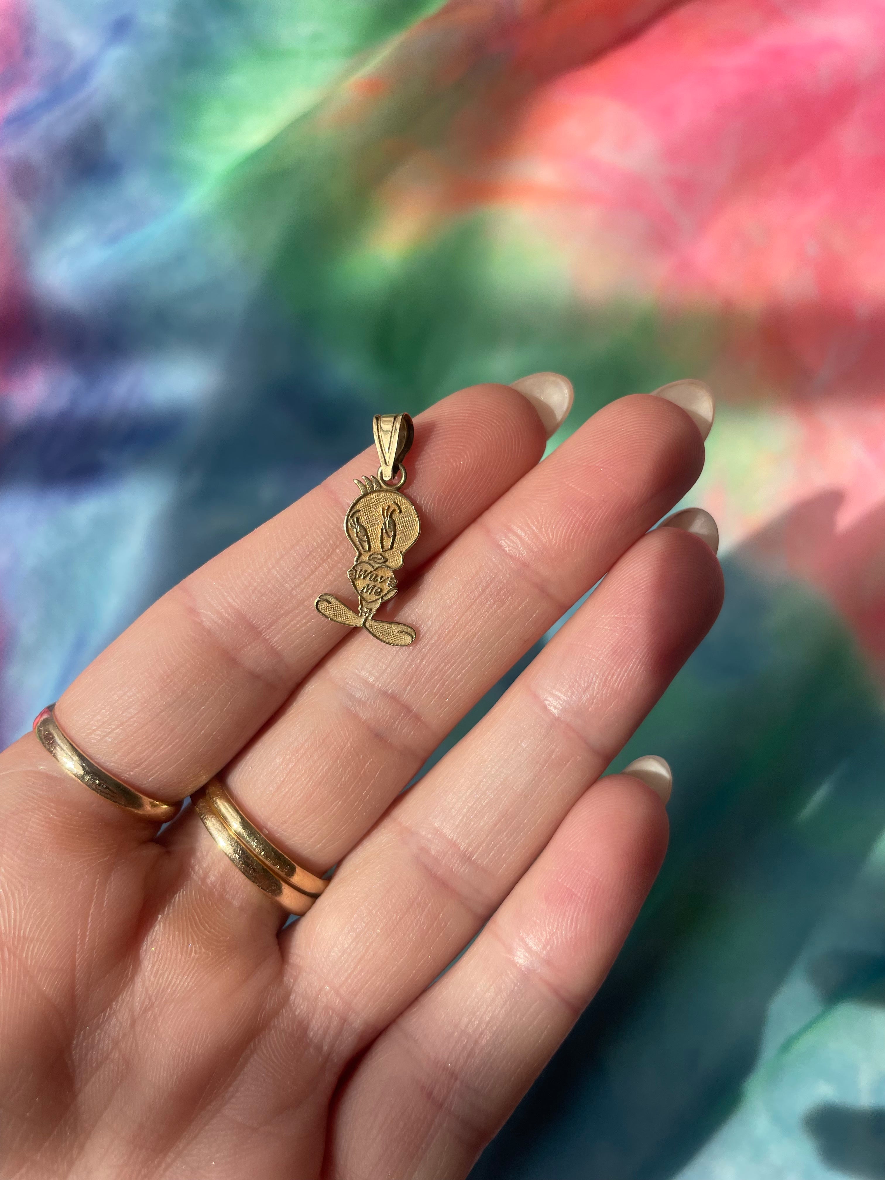 Tweetie Bird Wuv Me Charm