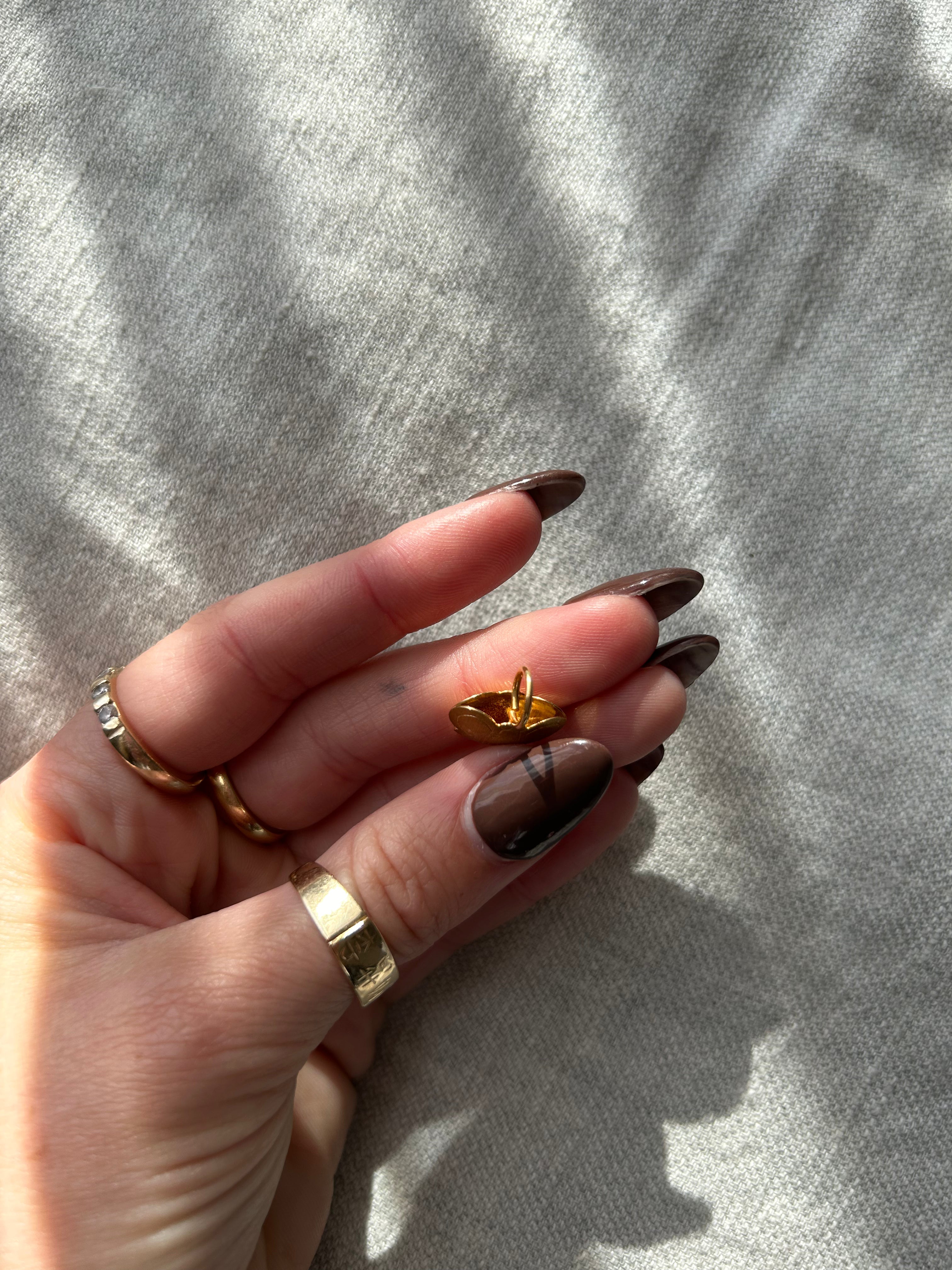 Puffy Butterfly Charm