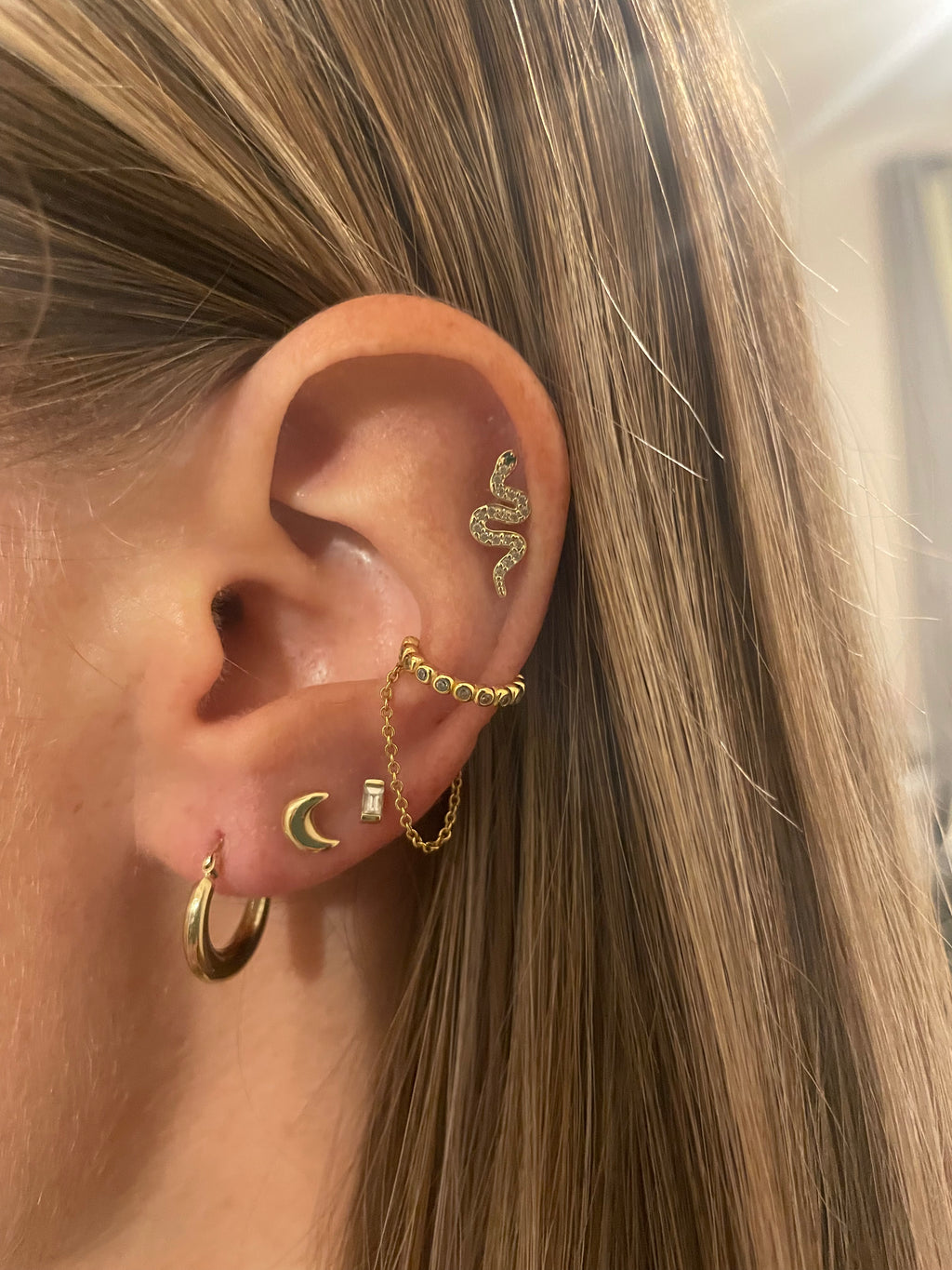 Chubby Graduated Mini Hoops