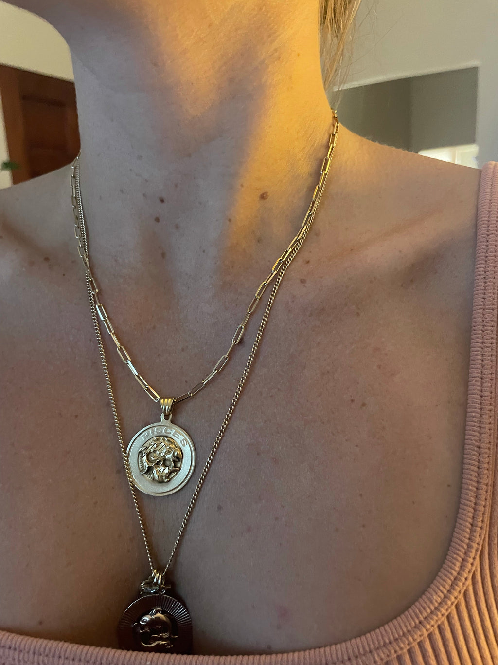 Vintage Pisces Pendant