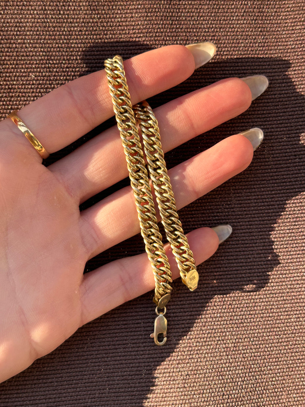 Woven Curb Bracelet