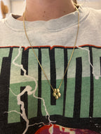 Solid Puffy Flower Charm