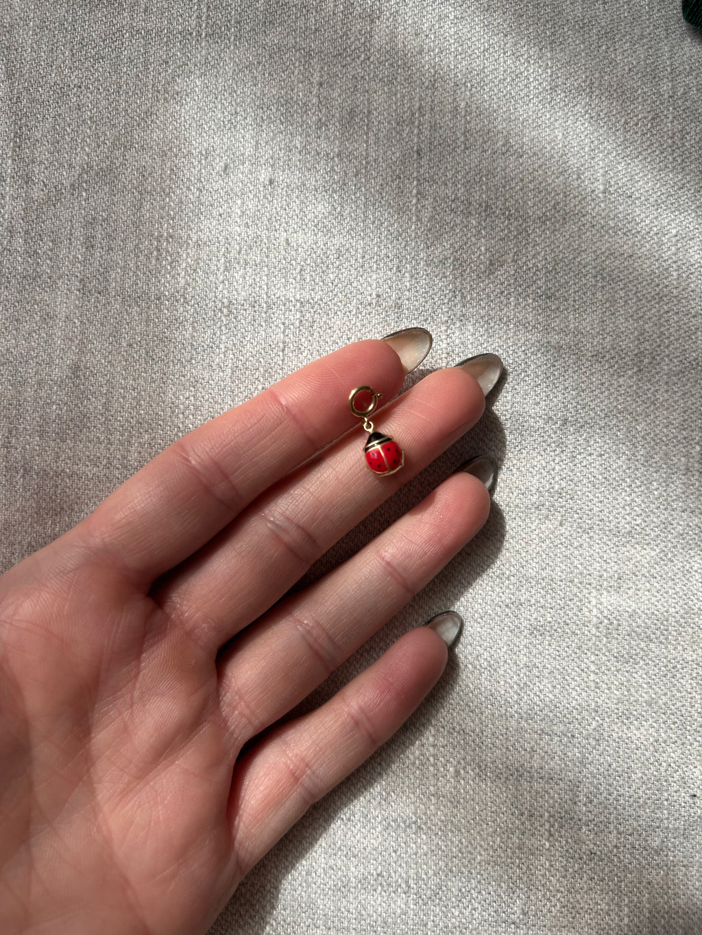 Mini Ladybug Charm