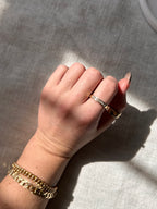 Diamond Baguette Band