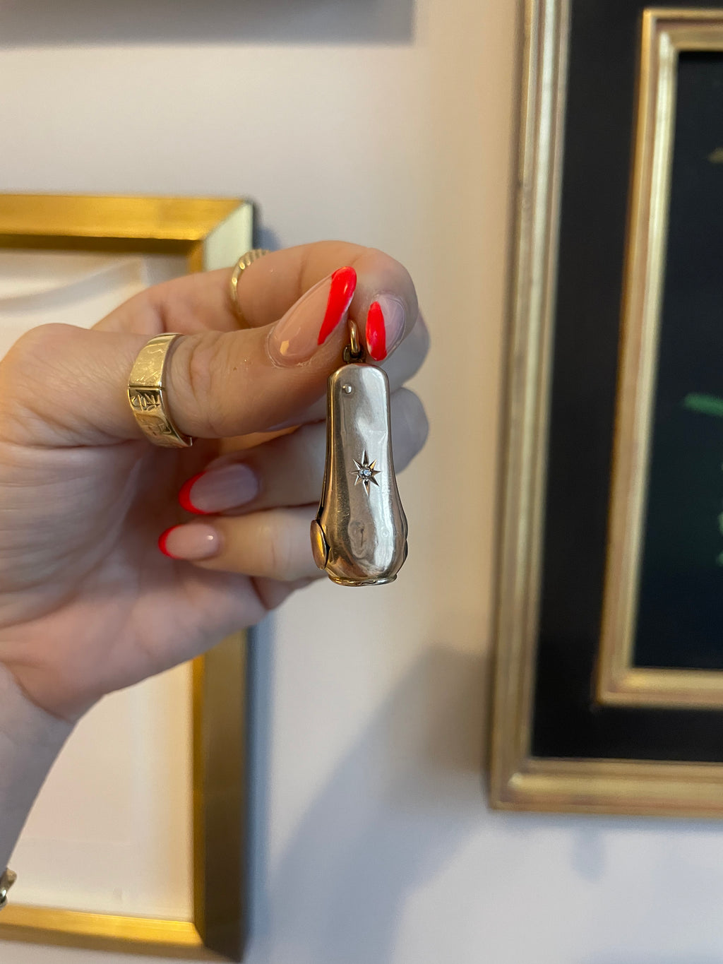 Antique Cigar Cutter Charm