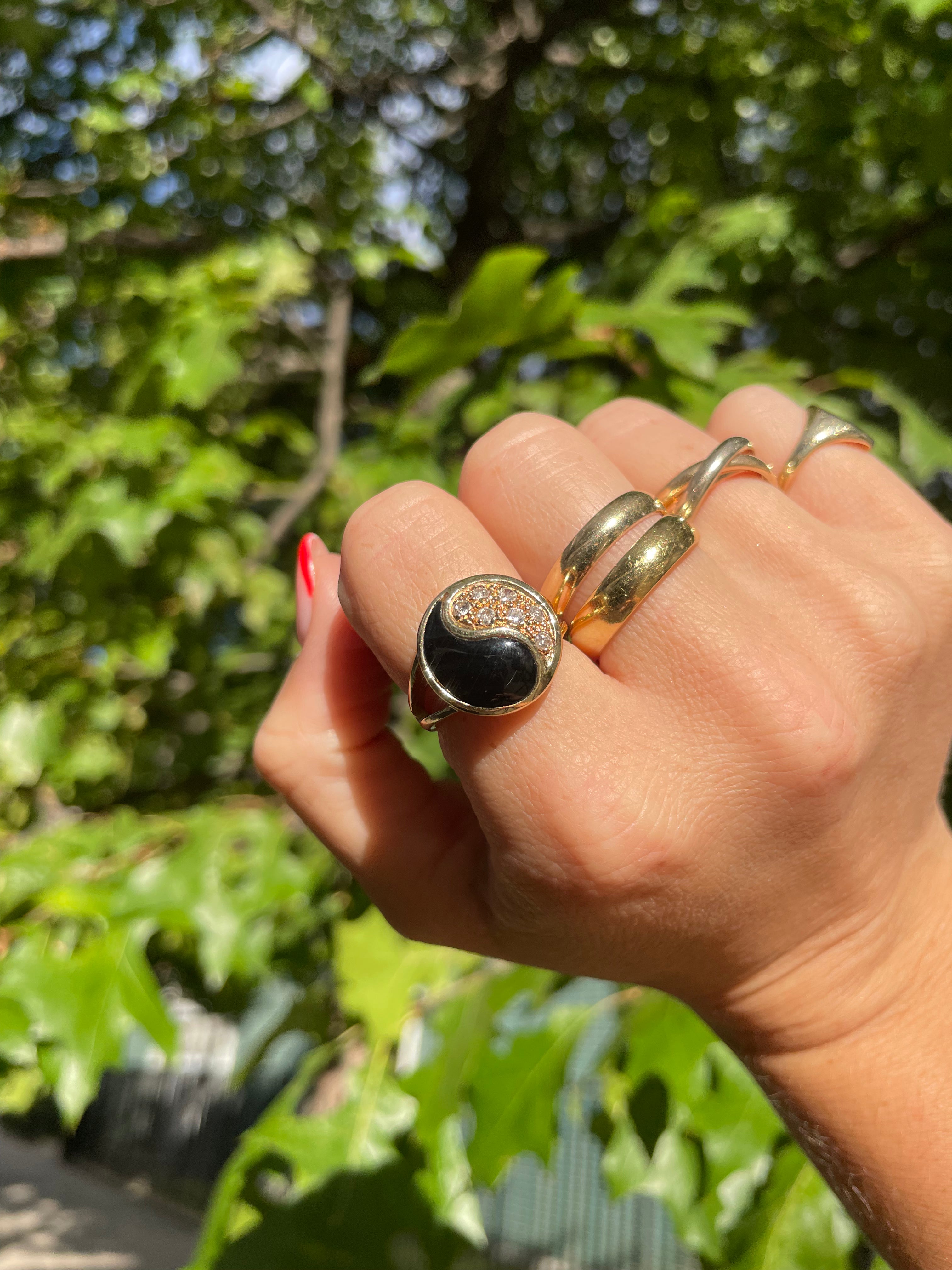 Ying Yang Ring