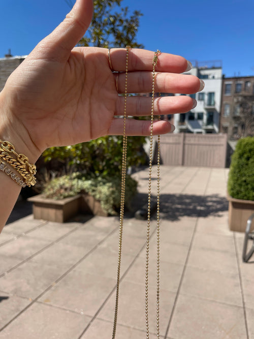 22” Ball chain