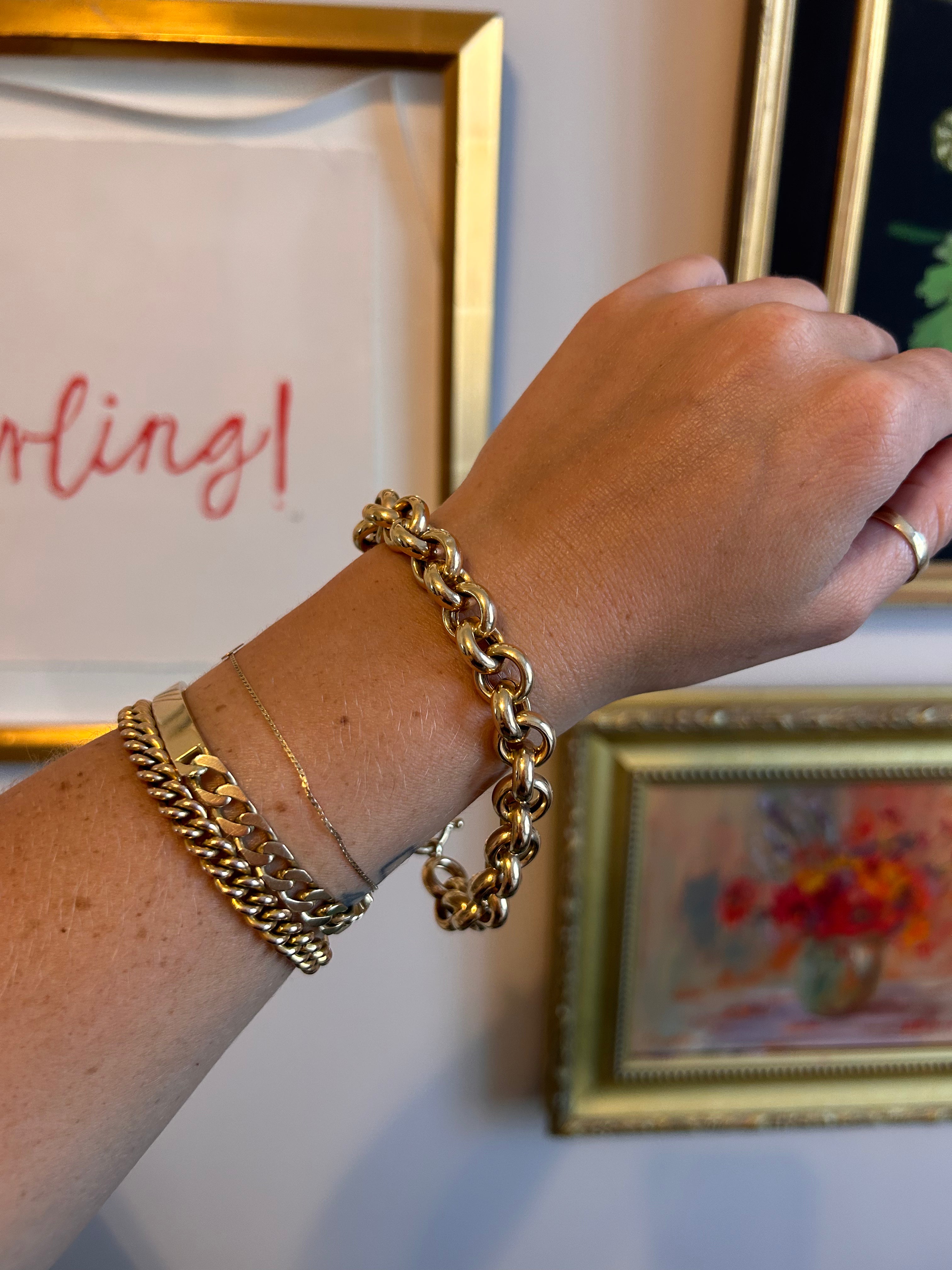 Chunky Rolo Bracelet