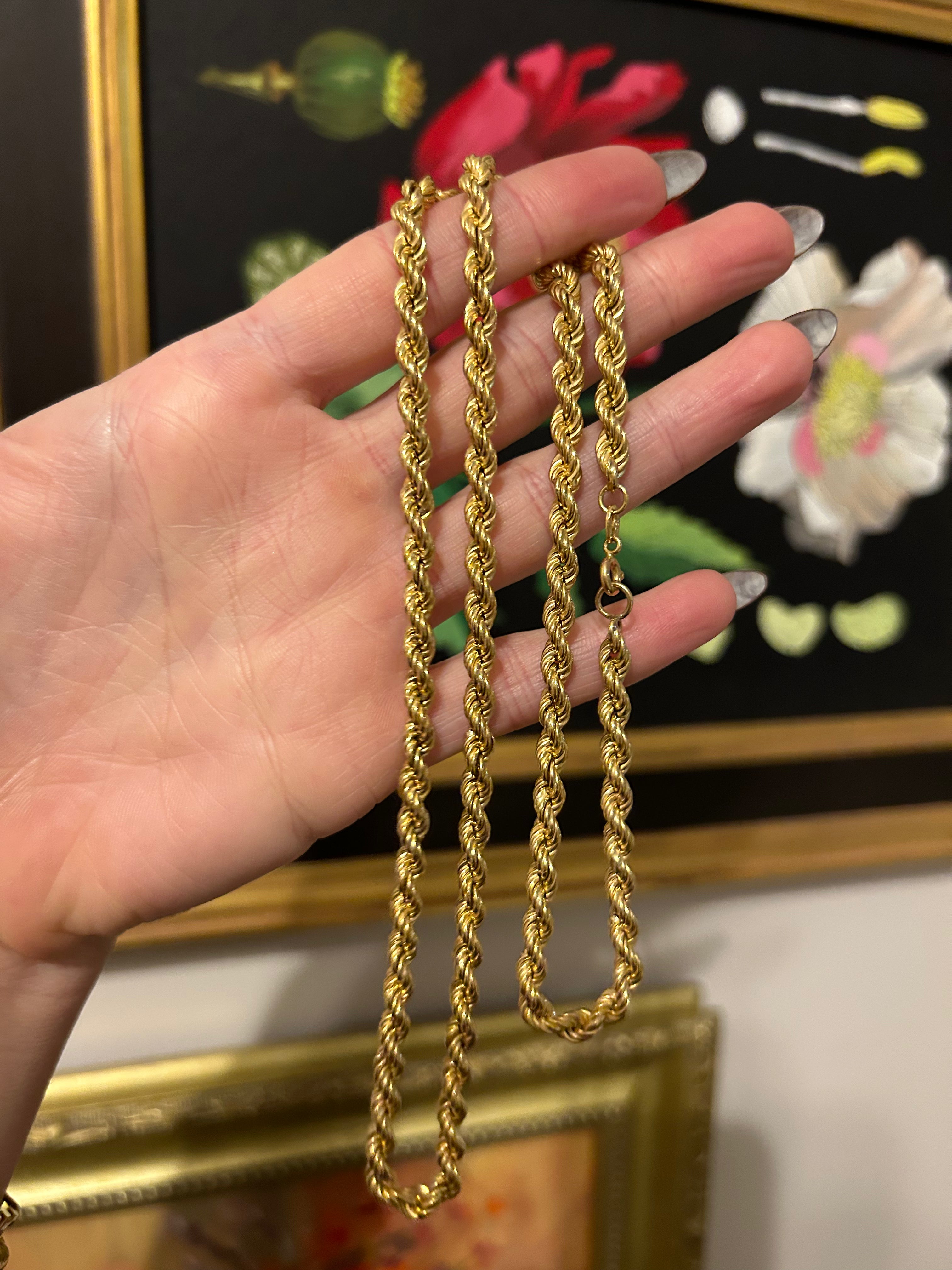 Long Rope Chain