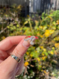 Diamond Letter Ring
