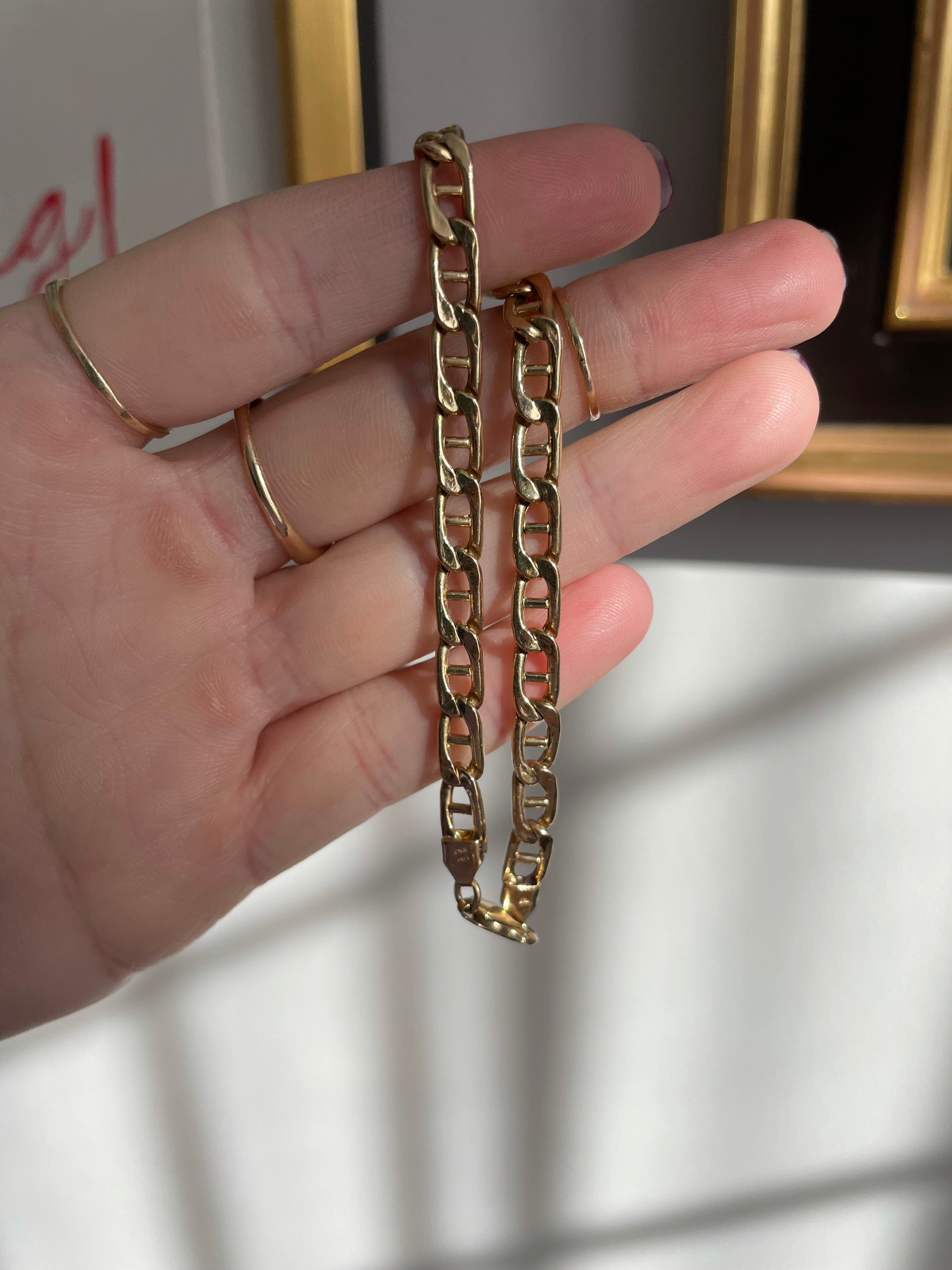 Vintage Marina Anchor Bracelet