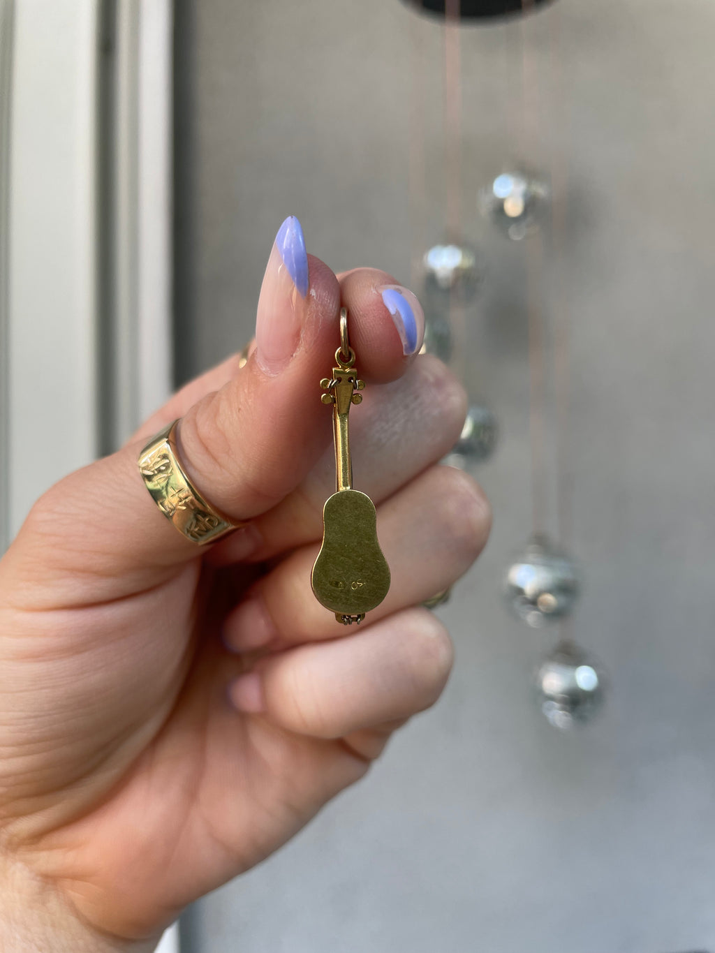Ornate Guitar Charm