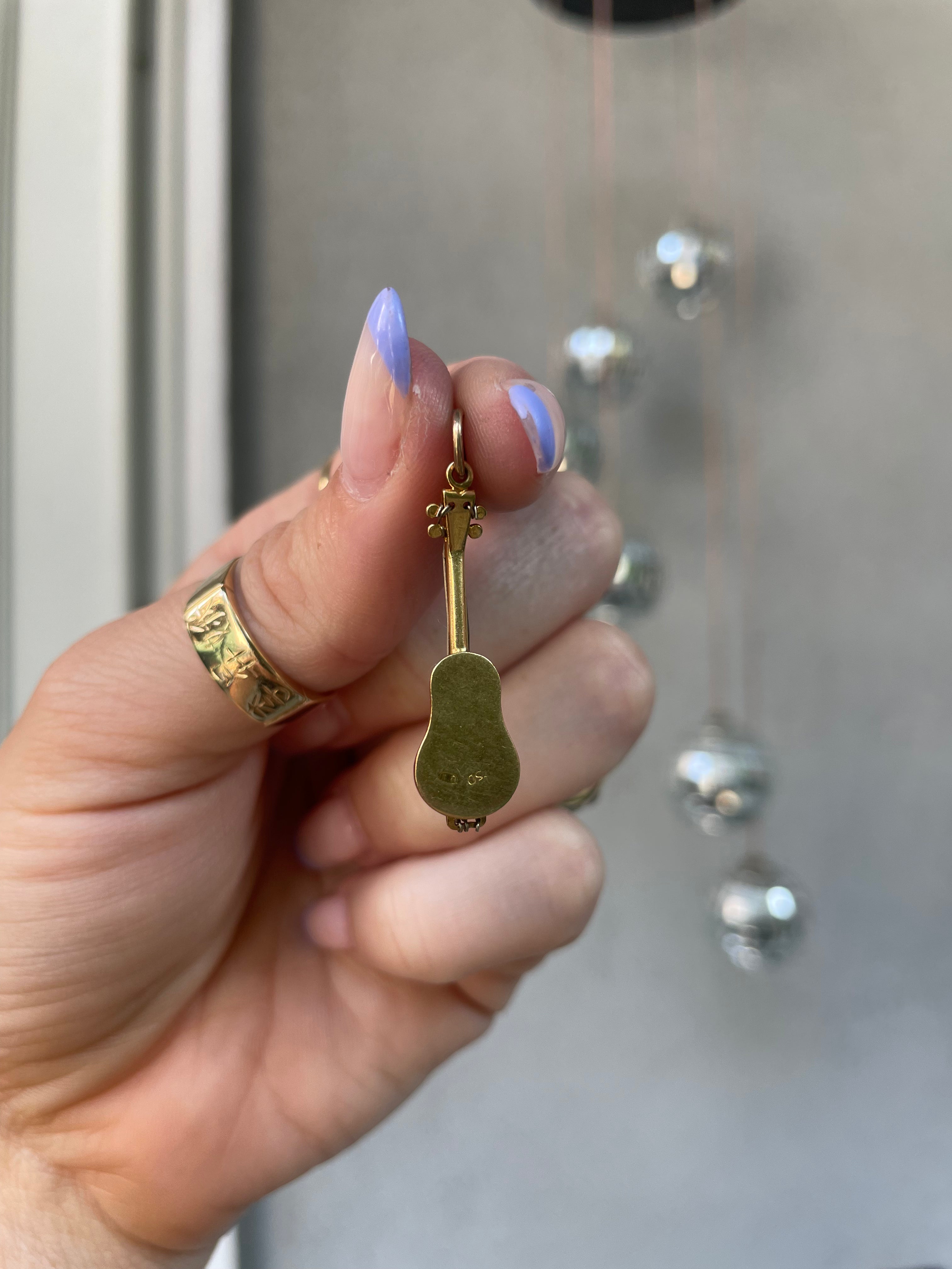 Ornate Guitar Charm