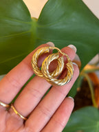 Chubby Croissant Hoops