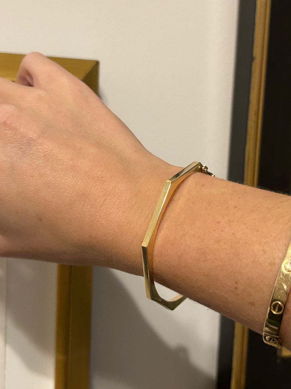 Octagonal Dainty Bangle