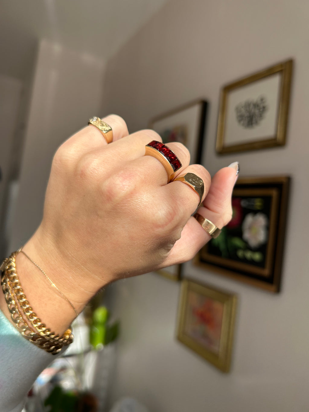 Garnet Ring