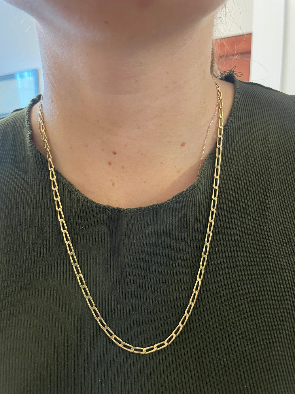 Flat Paperclip Chain