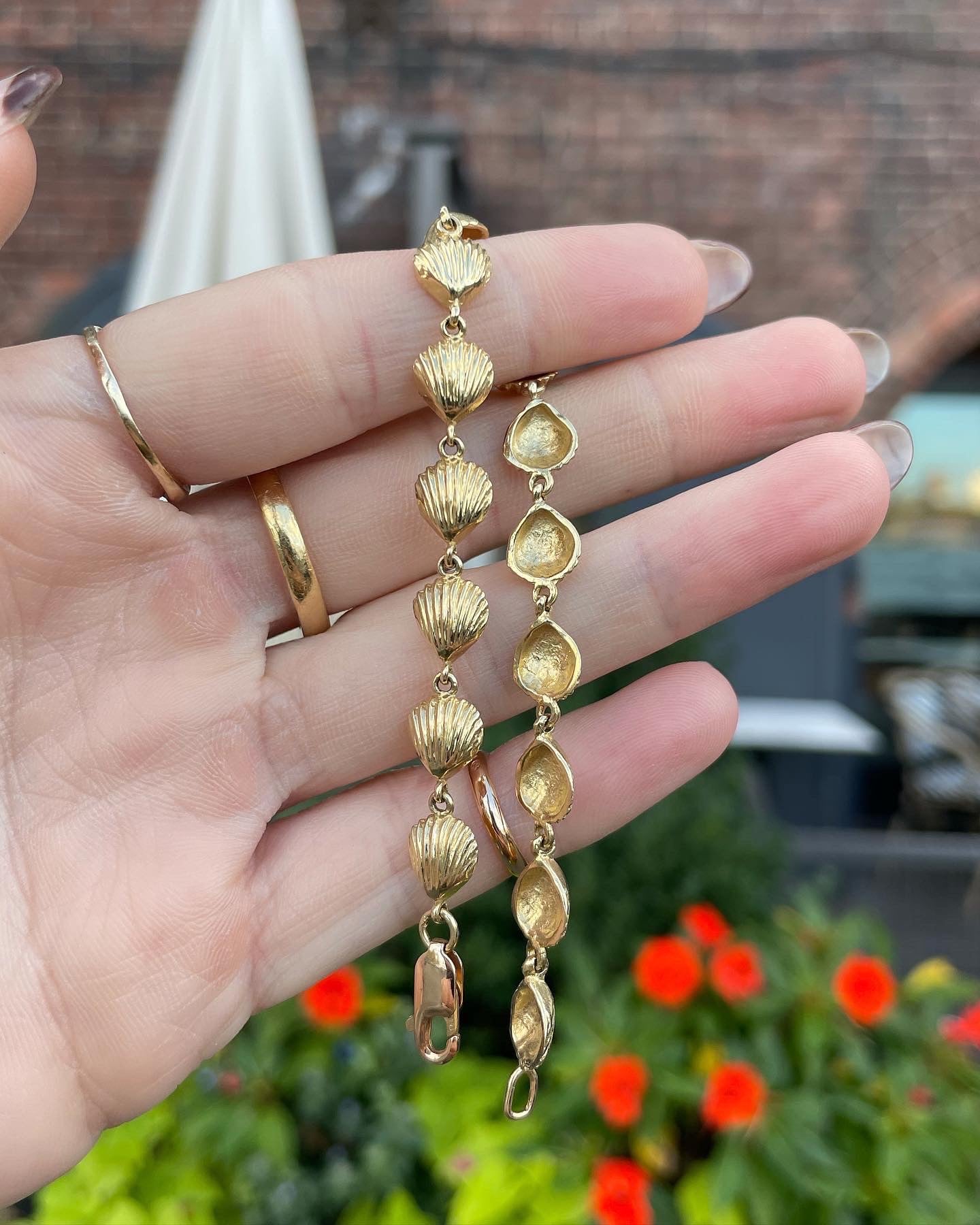 Vintage Sea Shell Bracelet