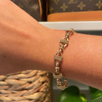 7.5” Vintage solid bracelet