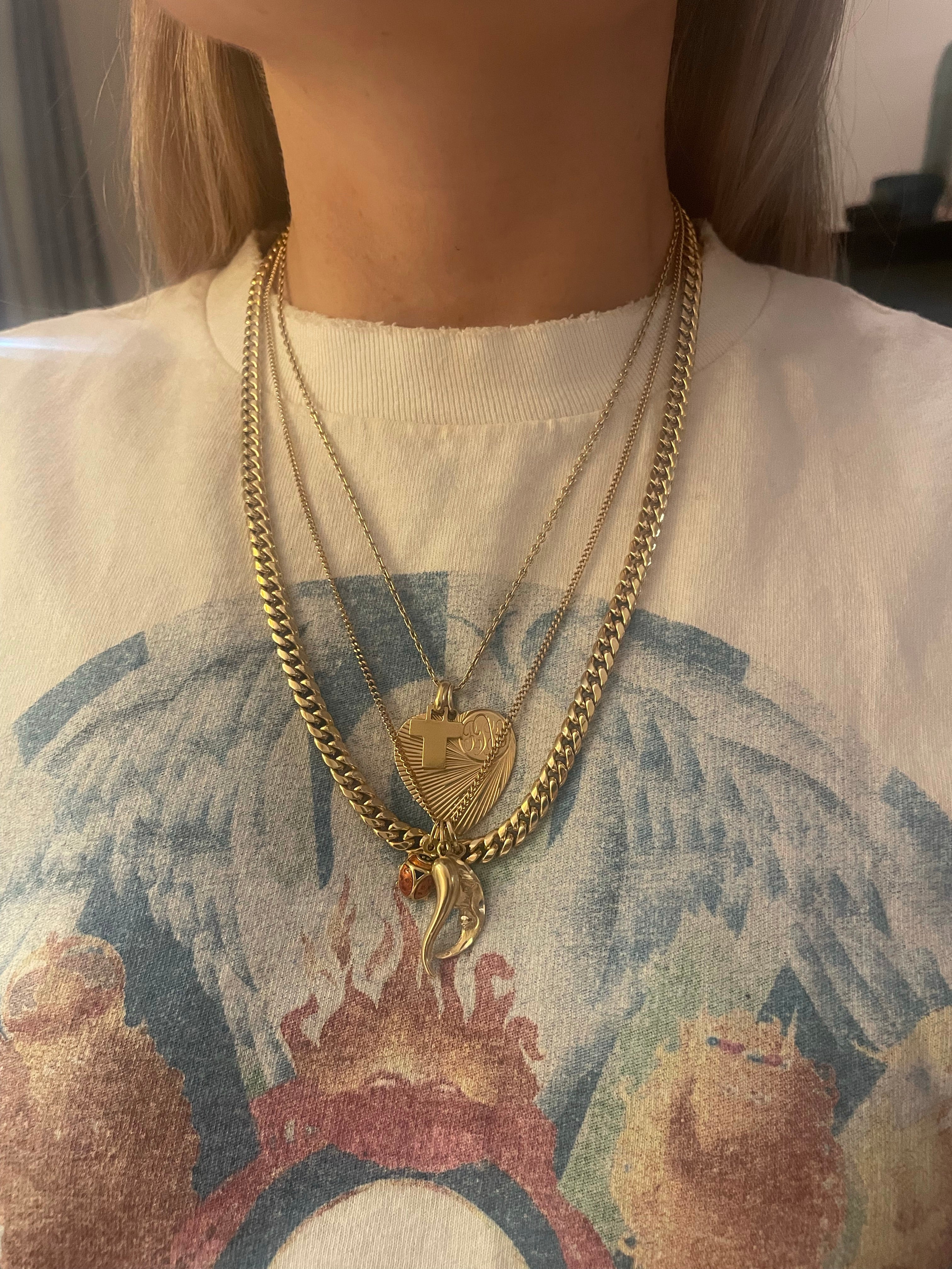 Engine Turned Pendant