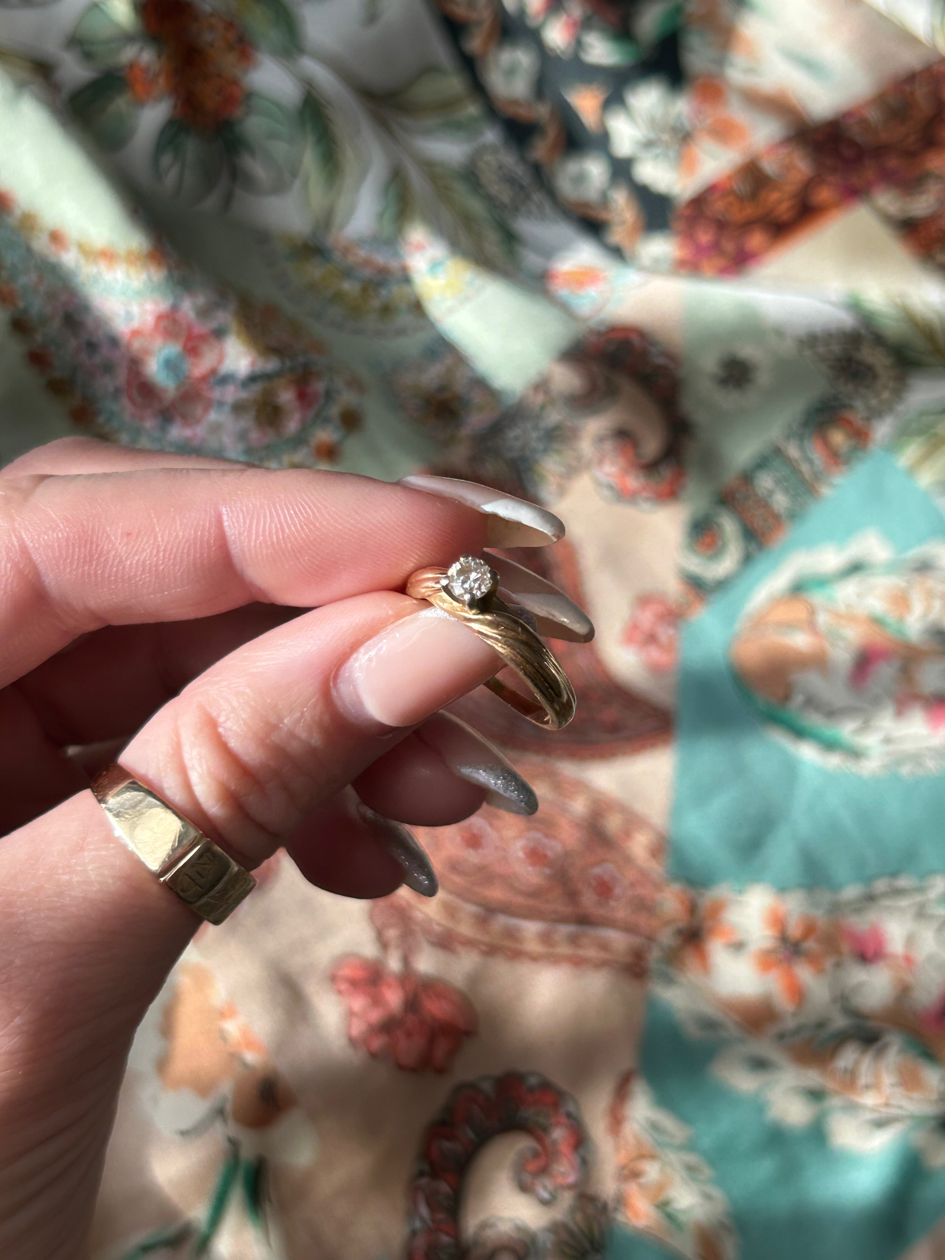 Diamond Solitaire Ring