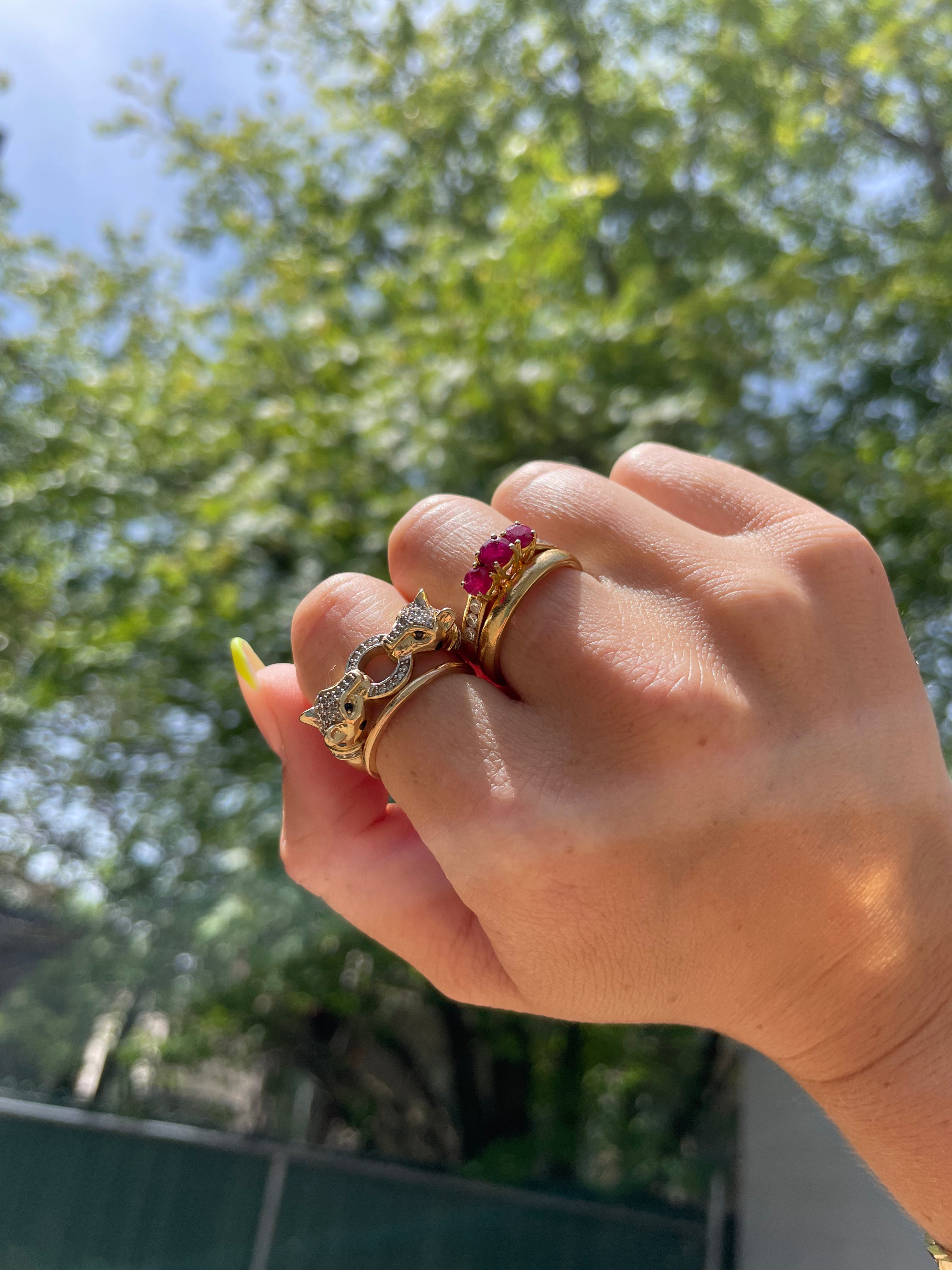 Vintage Ruby Ring