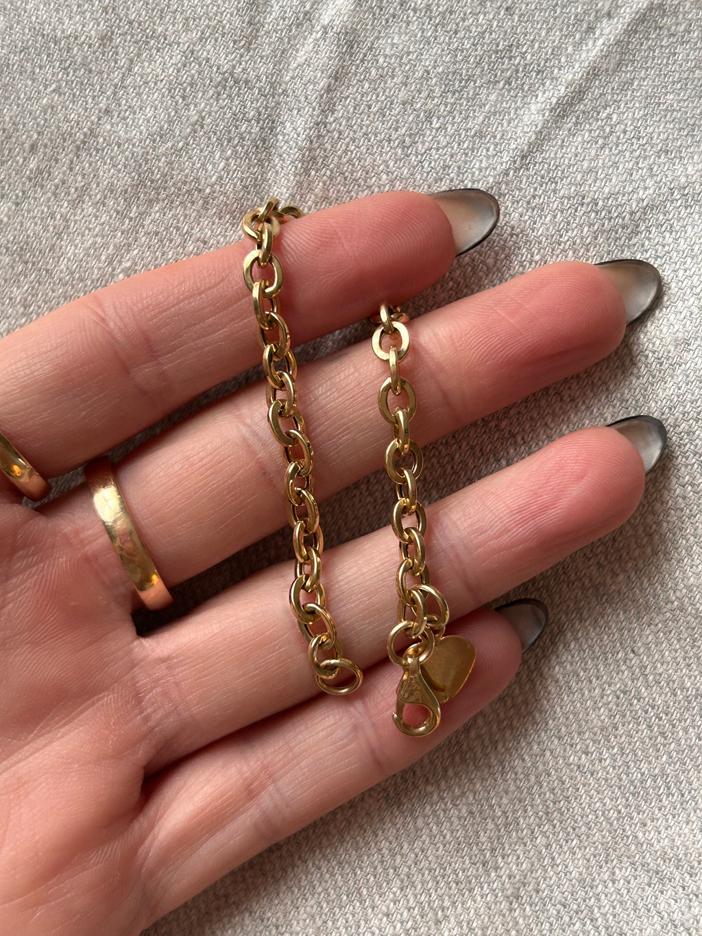 Heart Charm Bracelet