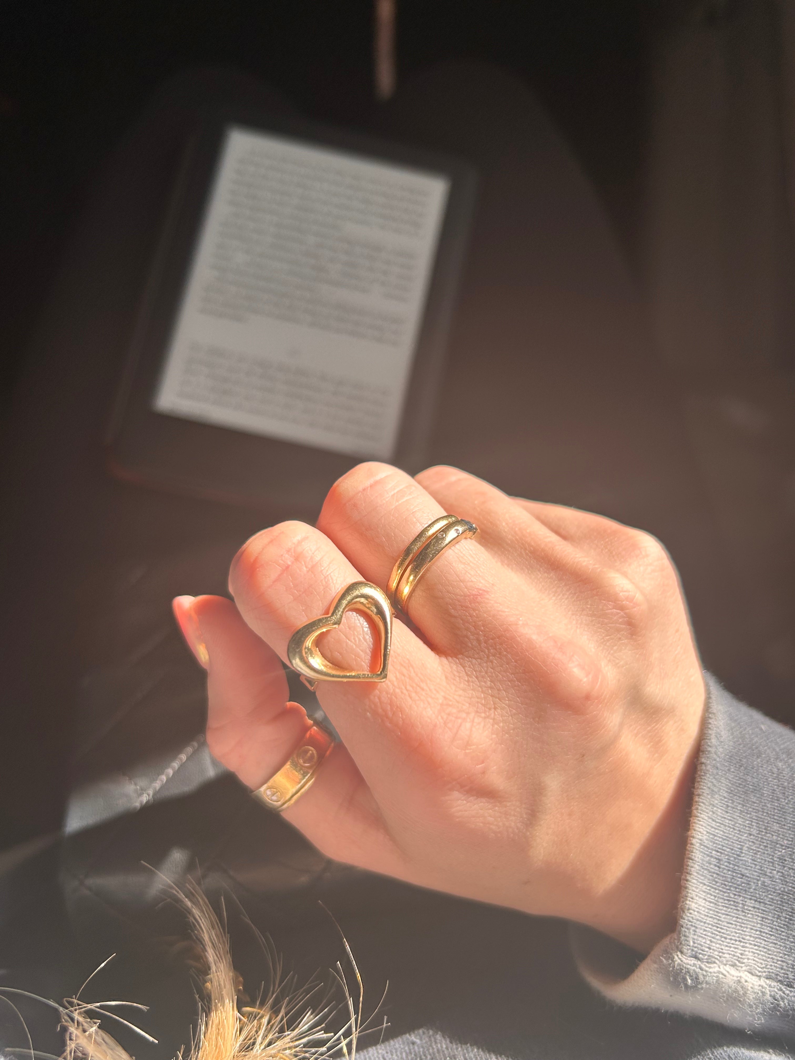 Open Heart Ring