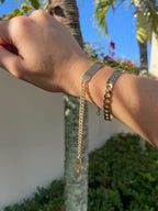 Vintage ID Curb Bracelet