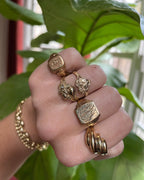 Vintage Paperclip E Necklace