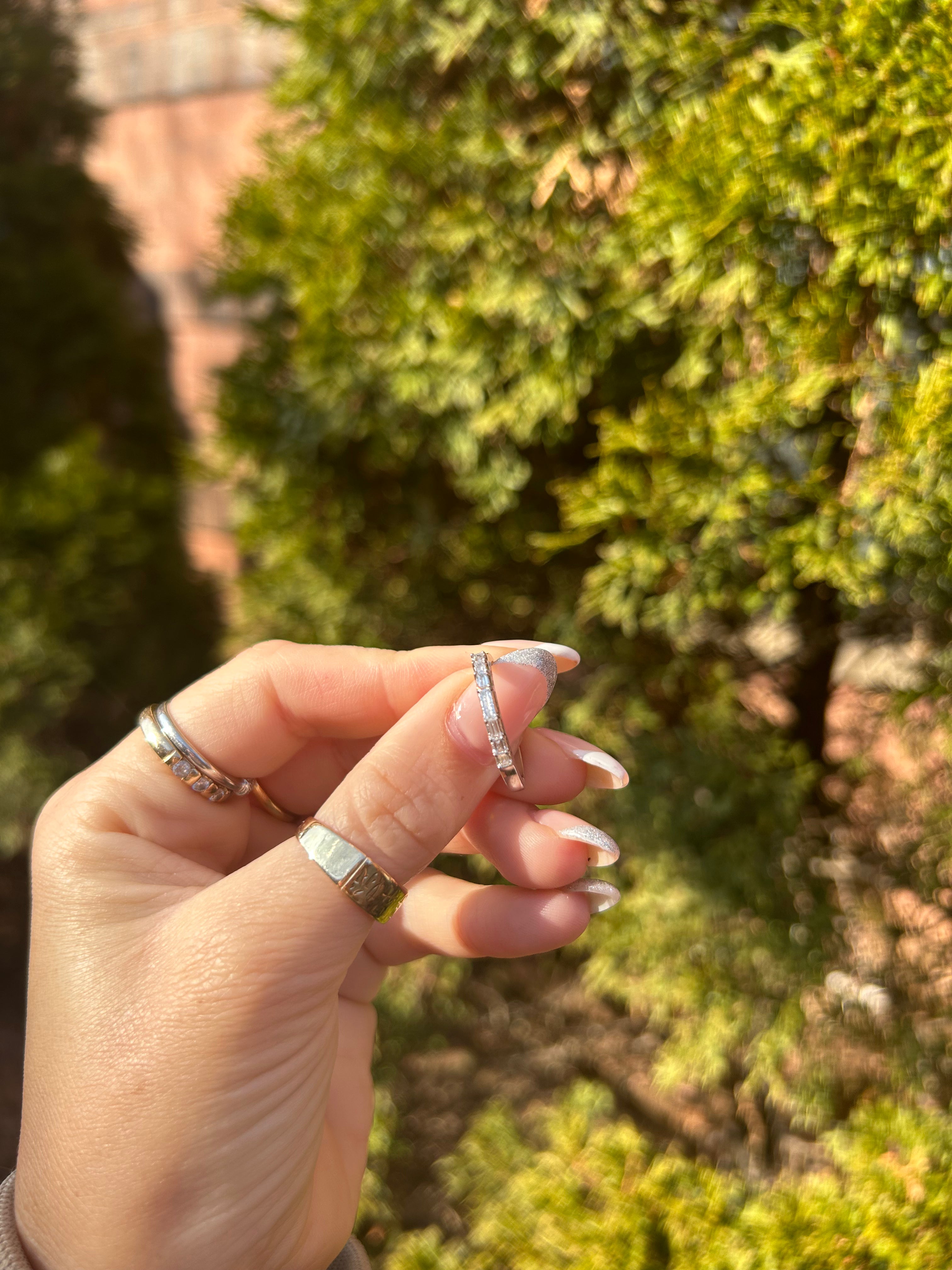 Diamond Baguette Band