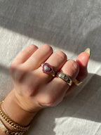 Heart Ruby Ring