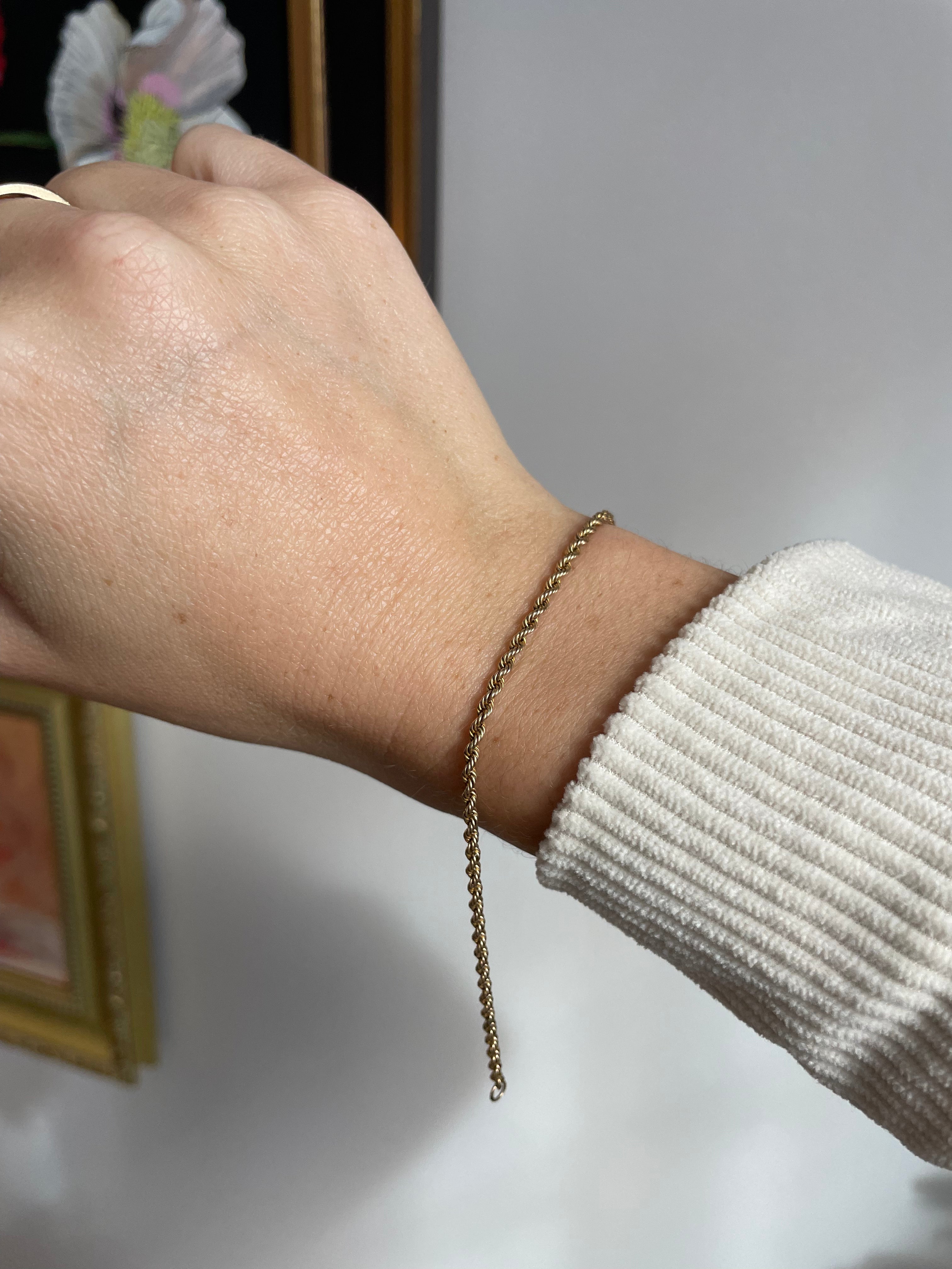 Dainty Rope Bracelet