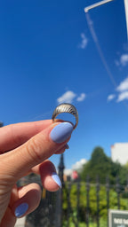 T&Co puffy shrimp ring size 5