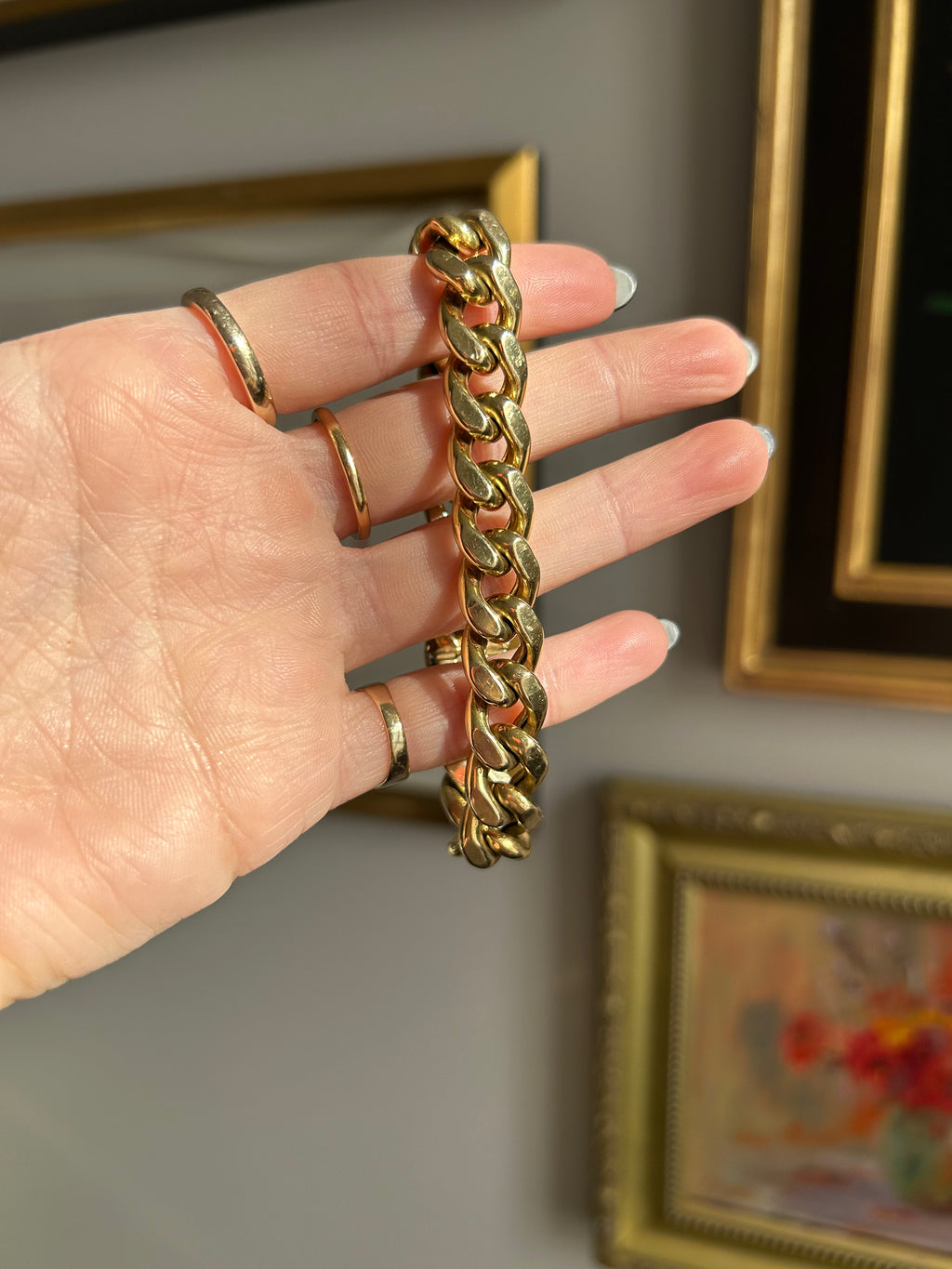 Chunky Curb Bracelet