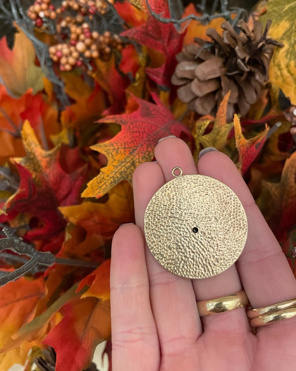 Vintage Cancer Pendant