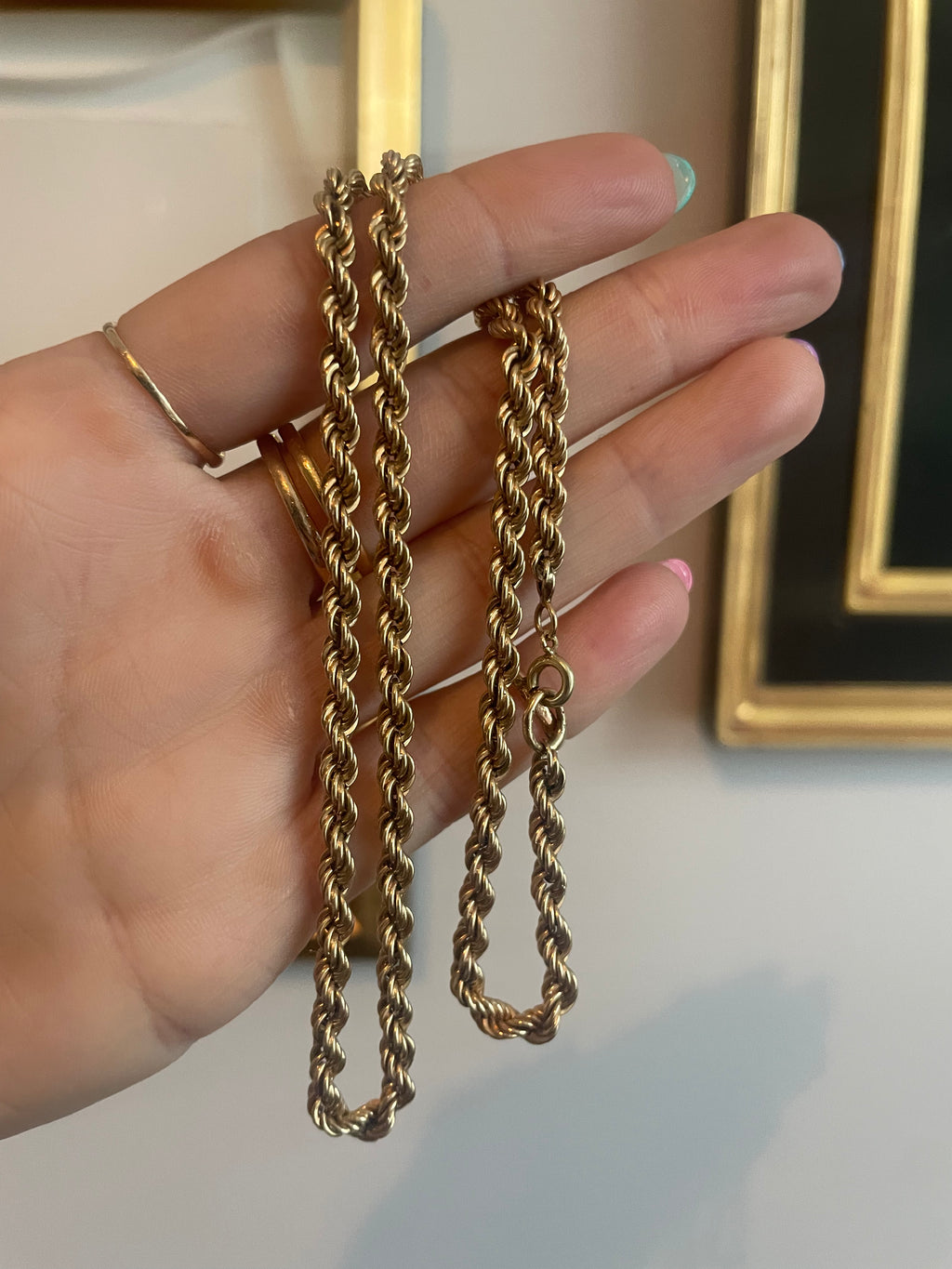 Vintage Rope Chain