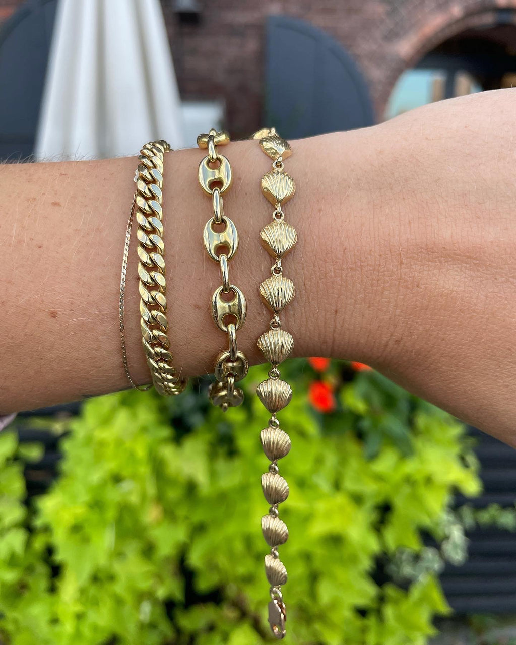 Vintage Sea Shell Bracelet