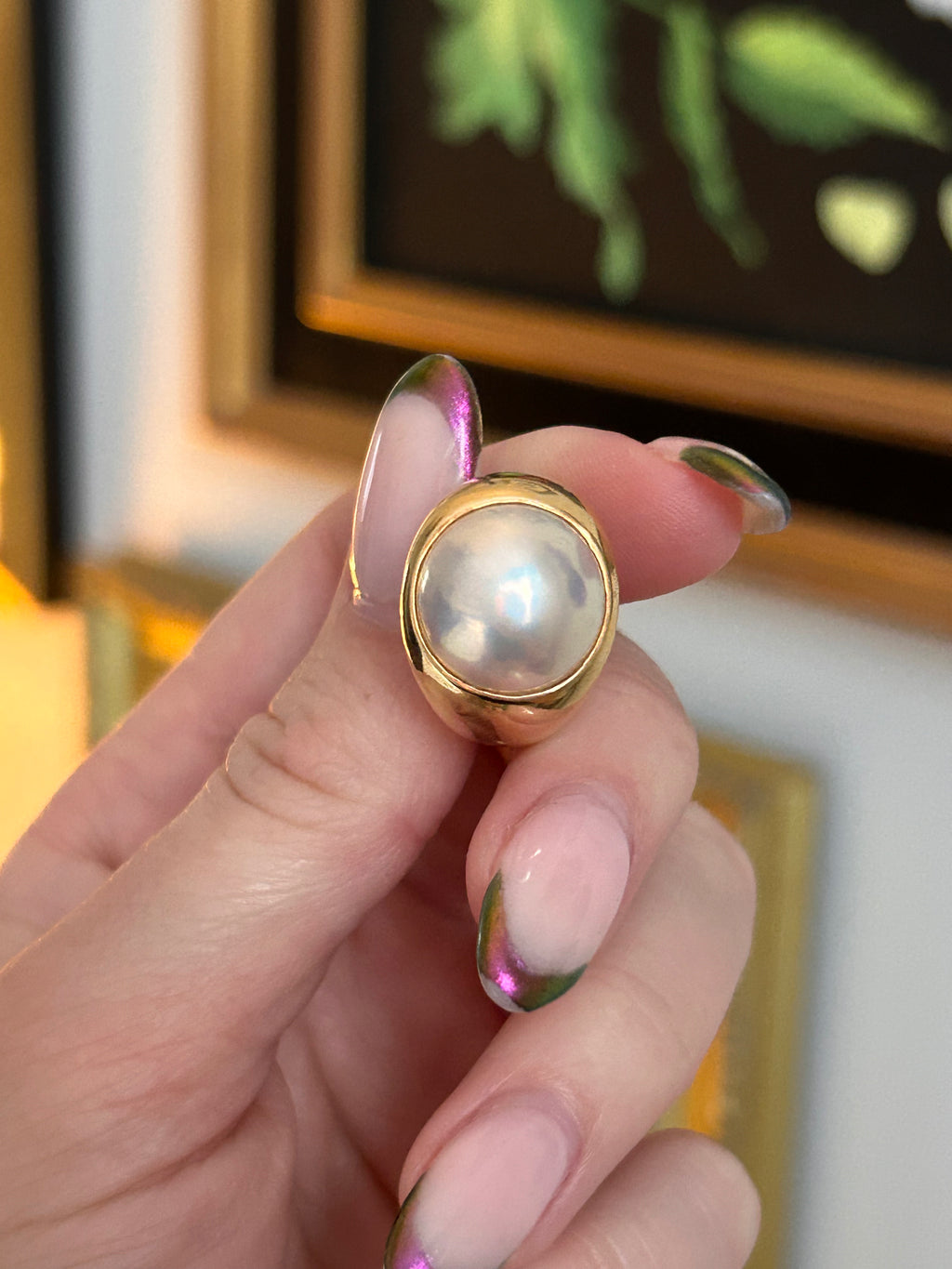 Pearl Planet Ring
