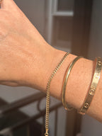 Flat Curb Bracelet
